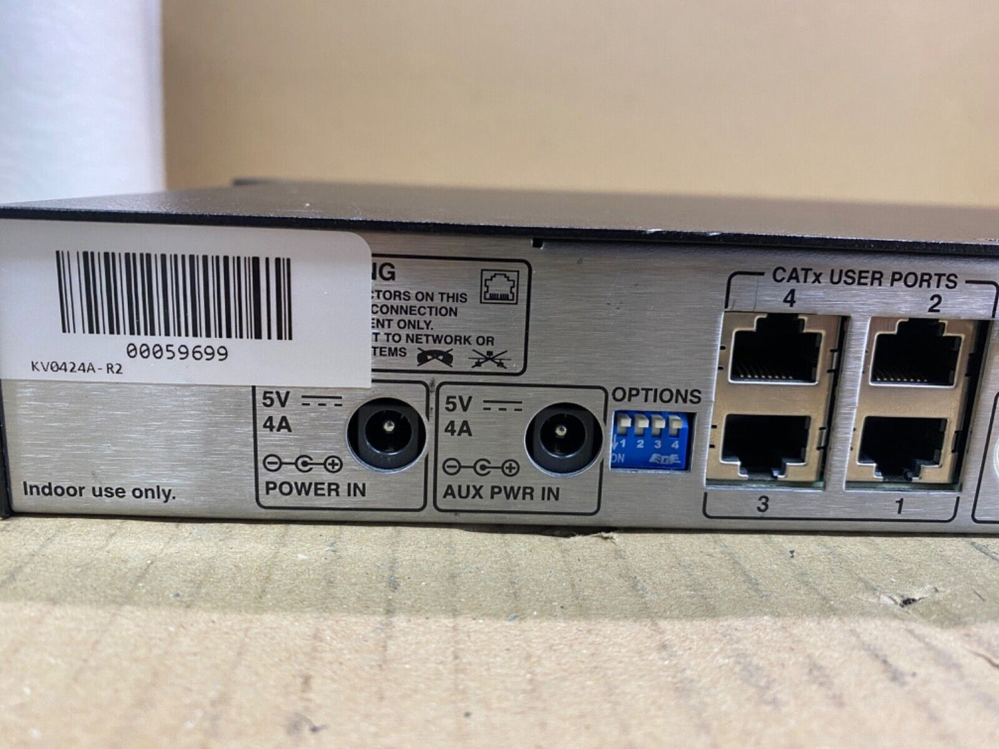 ServSwitch CX Remote USB KVM Black Box KV0424A-R2 16-Port Rackmount