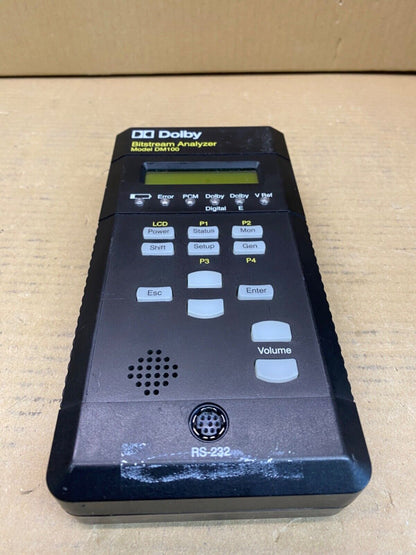 Dolby E Bitstream Analyser DM100 Professional Broadcast Audio Tool
