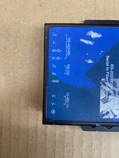 Industrial RS-232/422/485 to Fiber Converter Moxa TCF-142-S 40km Range
