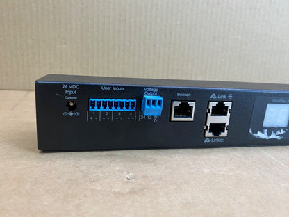 Data Center Temp Humidity Sensor APC NetBotz AP9341 ZeroU Ethernet