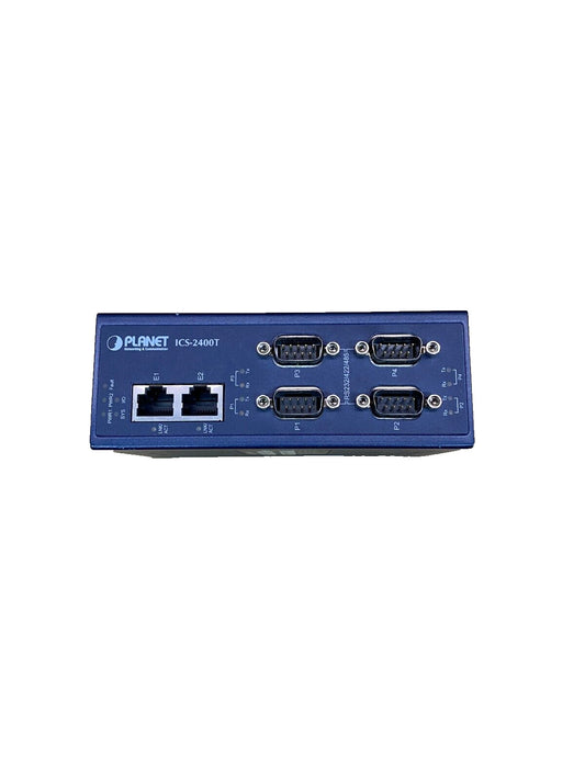 Industrial Serial Server RS-232/422/485 Planet ICS-2400T Ethernet