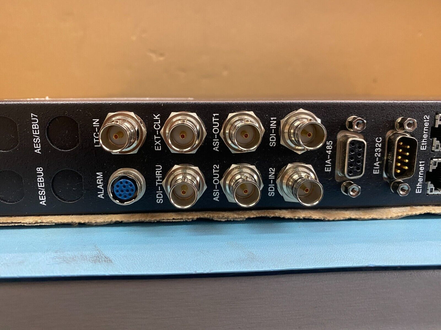 Broadcast MPEG-2 HD Encoder Dual PSU NTT HE5100 SDI Rack-Mount 1080p
