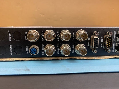 Broadcast MPEG-2 HD Encoder Dual PSU NTT HE5100 SDI Rack-Mount 1080p