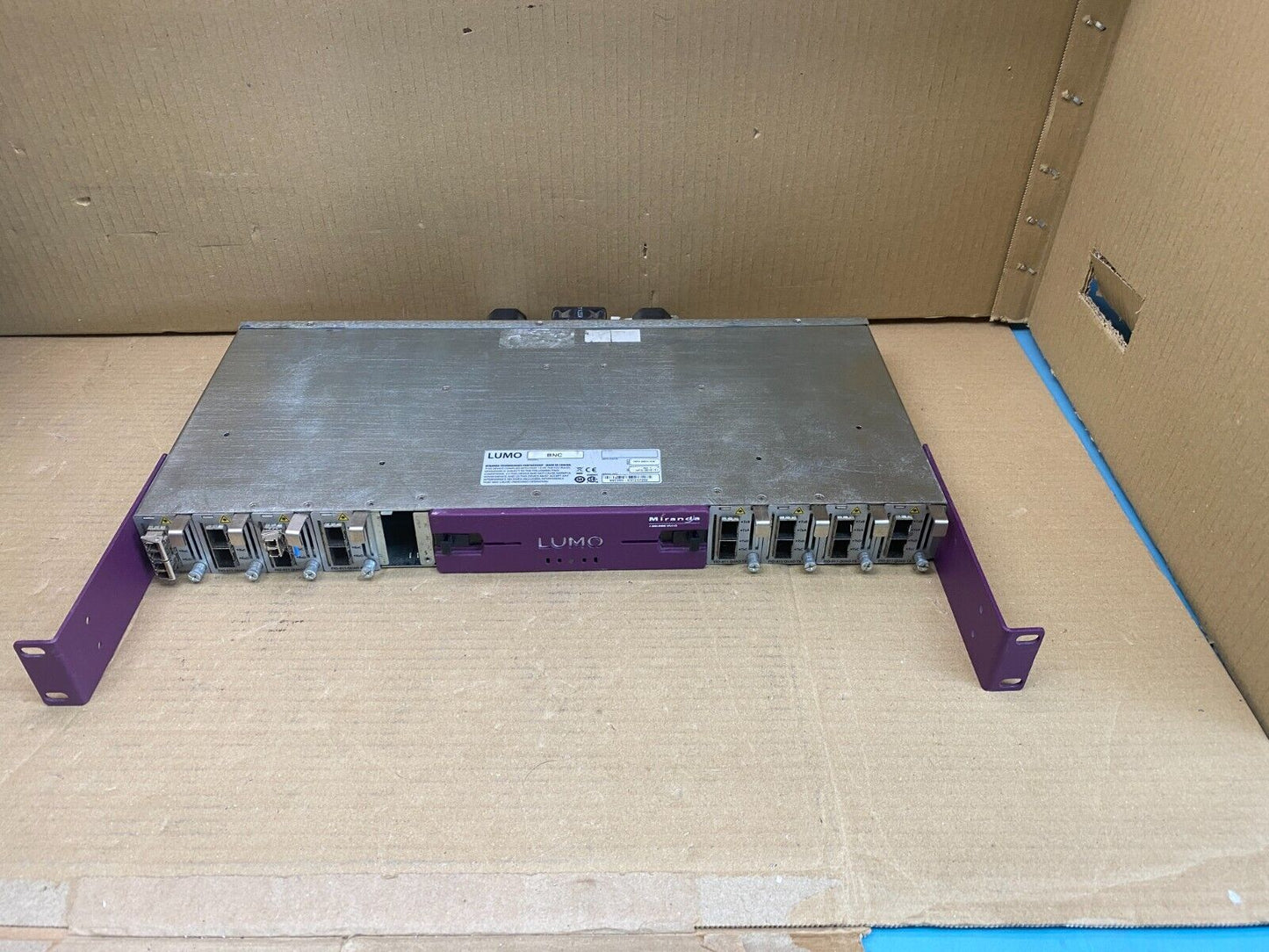 Broadcast Housing Frame Miranda Lumo-BNC Power Supply 1080p Rack-Mount