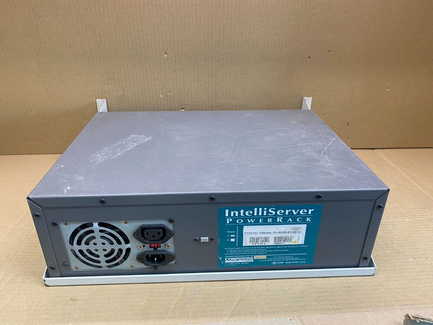 Rack-Mount Terminal Server Computone IntelliServer 16-Port Ethernet