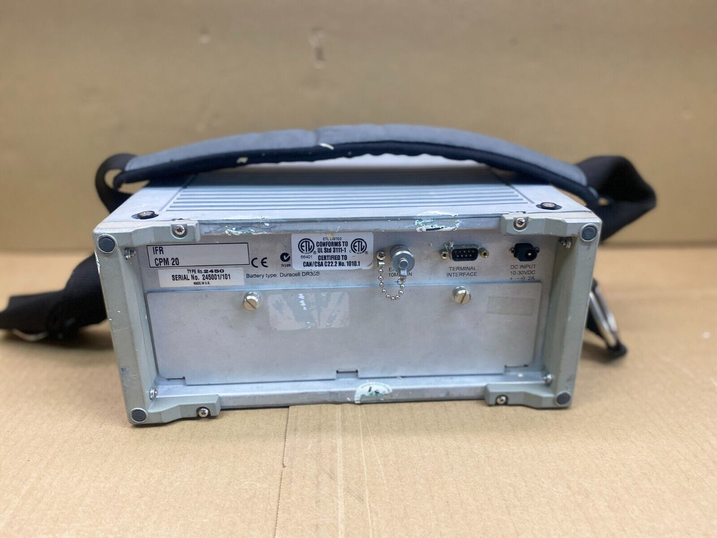 Marconi Frequency Counter Aeroflex CPM20 20GHz RF  Power Meter Lab Unit