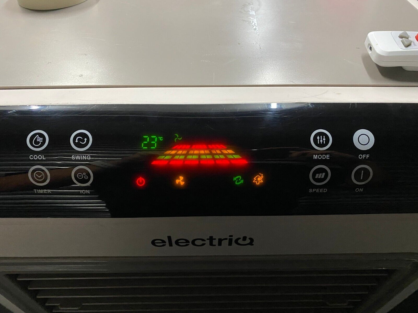 Quiet Eco Air Cooling Purifier, ElectriQ Arctic 60L, 3-Speed Operation