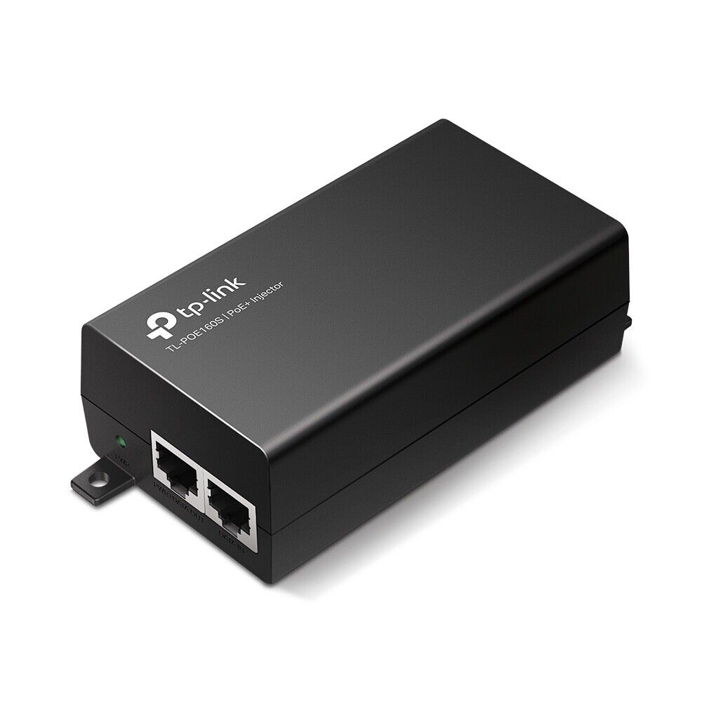 Gigabit PoE+ Injector Adapter TP-Link TL-POE160S 30W Ethernet Gigabit