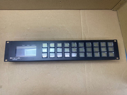 Broadcast X-Y LCD Control Panel NVision NV9640A 2RU SDI Rack-Mount