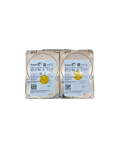 Seagate 1.2TB 10K RPM HDD SAS Enterprise 2.5" Server Storage Lot of 2