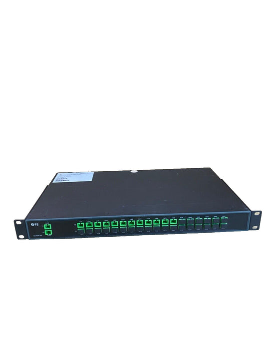 Dual Fiber CWDM Mux Demux 18CH Device ITU-T G.694.2 Optical Networking