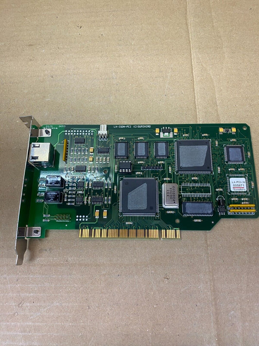 Industrial PCI ISDN Card Optilogix PRI-04-OEM 0460431 LX-ISDN-PCI