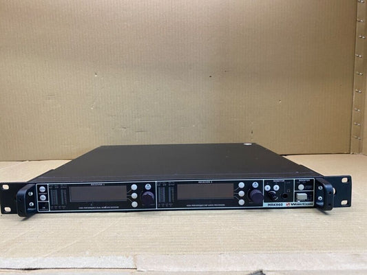 Broadcast Dual True Diversity Receiver Wisycom MRK960 Rack-Mount 4K
