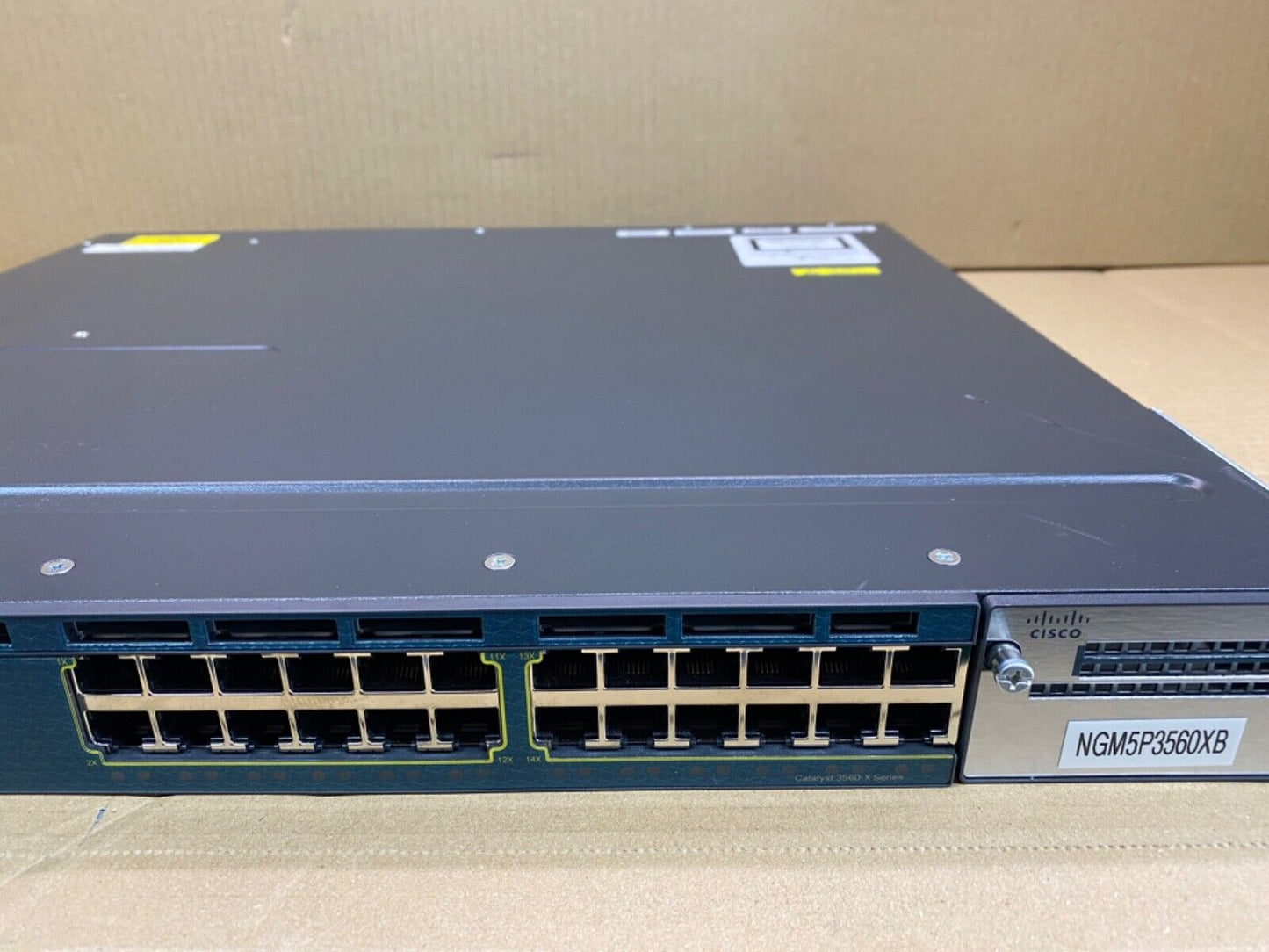 Cisco Catalyst 3560-X Gigabit Ethernet Switch, 24-Port, Stackable