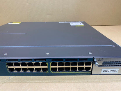Cisco Catalyst 3560-X Gigabit Ethernet Switch, 24-Port, Stackable