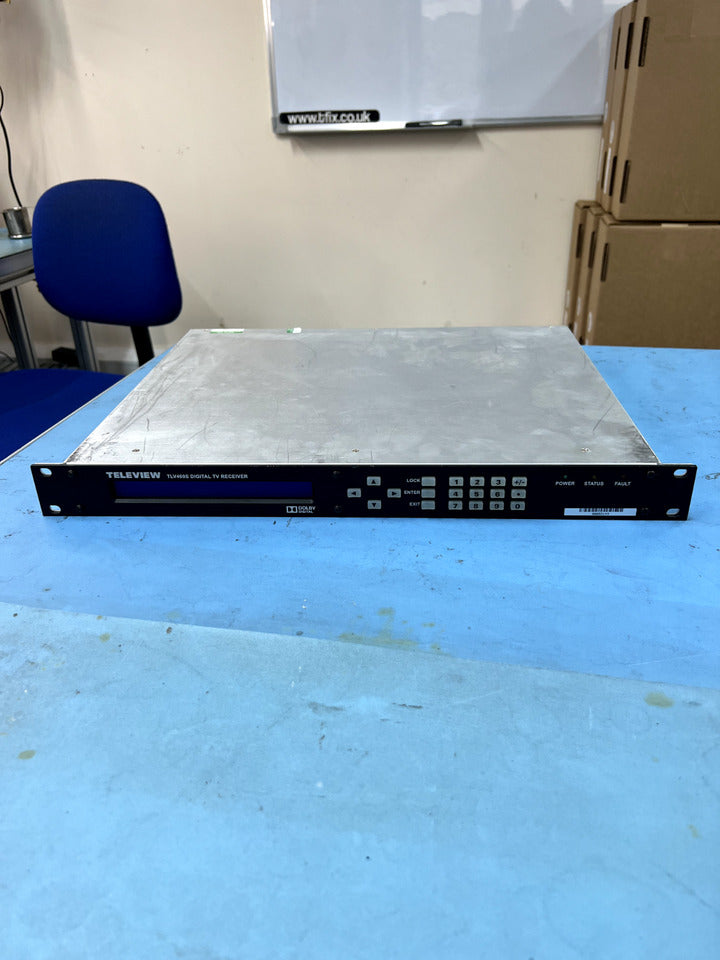 Professional Dual Input Digital TV Receiver ASI Teleview TLV400S Broadcasting