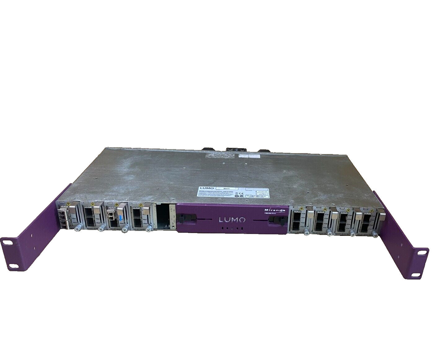 Broadcast Housing Frame Miranda Lumo-BNC Power Supply 1080p Rack-Mount