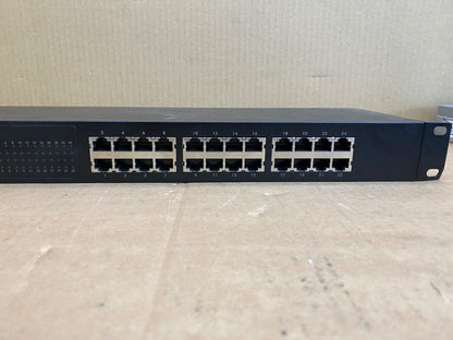 APC 24-Port 10/100 Ethernet Switch AP9224110, Rack-Mountable Network
