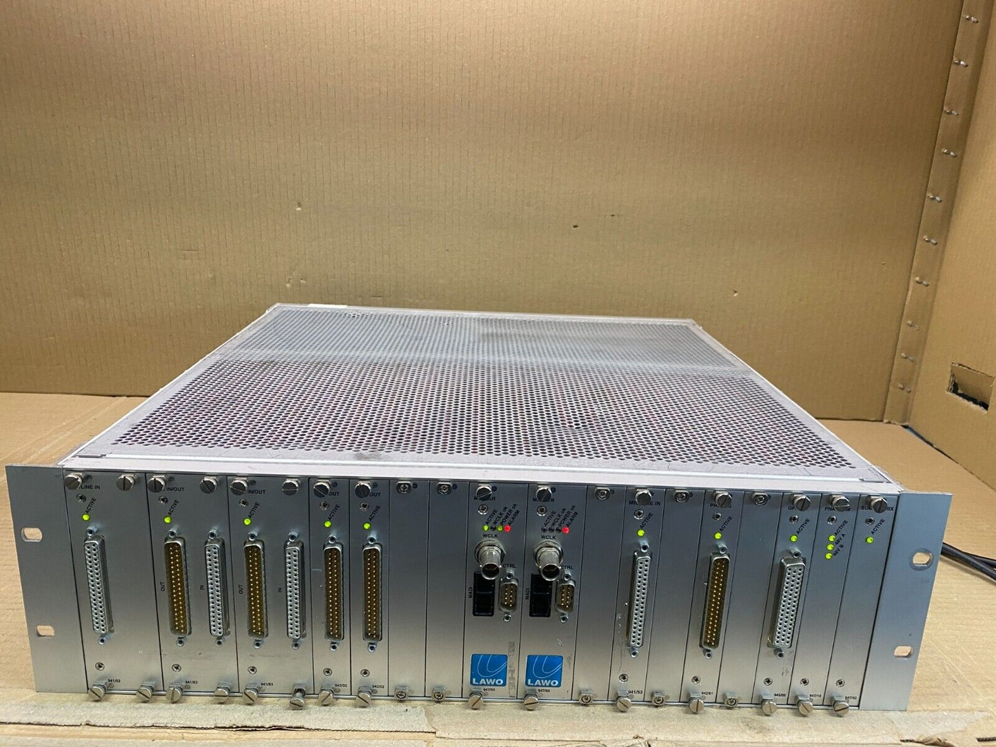 Broadcast Audio Integration LAWO DALLIS Modular System Analogue Digital