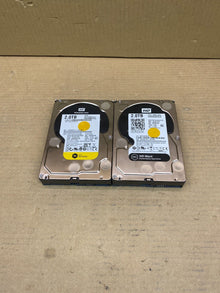 2TB WD Black SATA 6Gb/s HDD Dual-Core Desktop Drive 3.5" 7200RPM x2