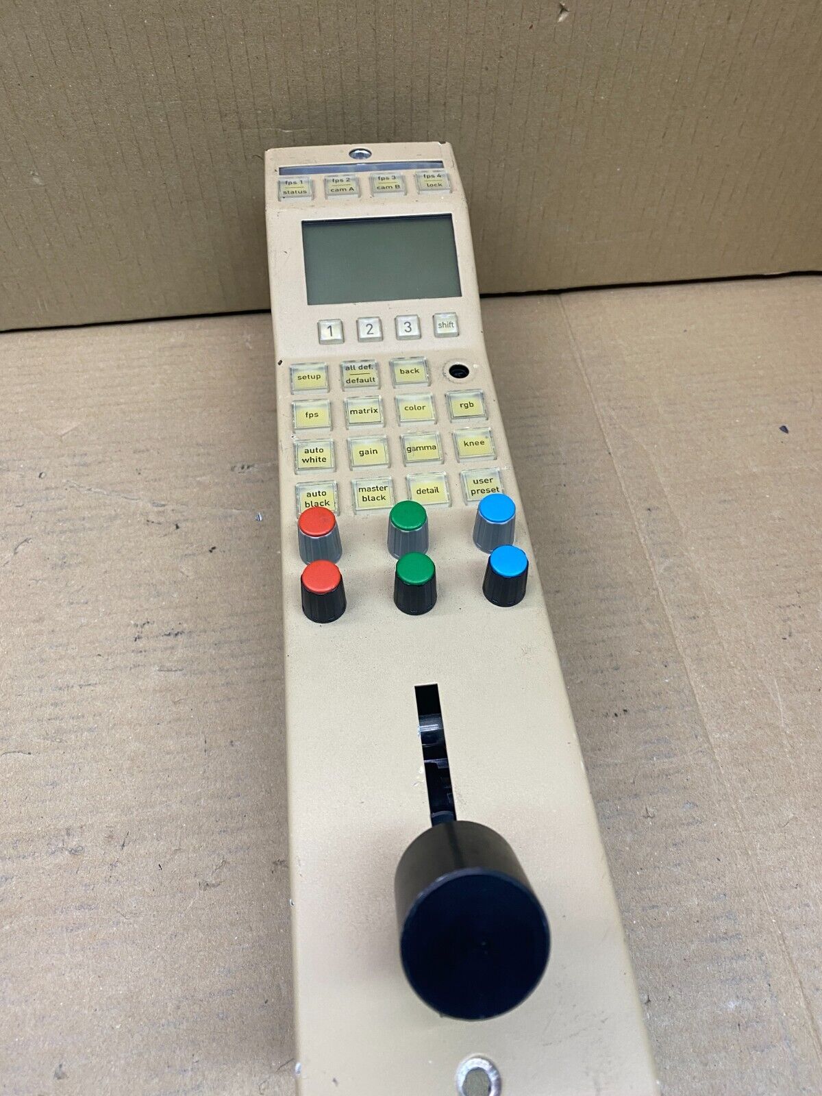 Antelope MK11s Camera Control Panel OCP Ultra-Slow-Motion Broadcast