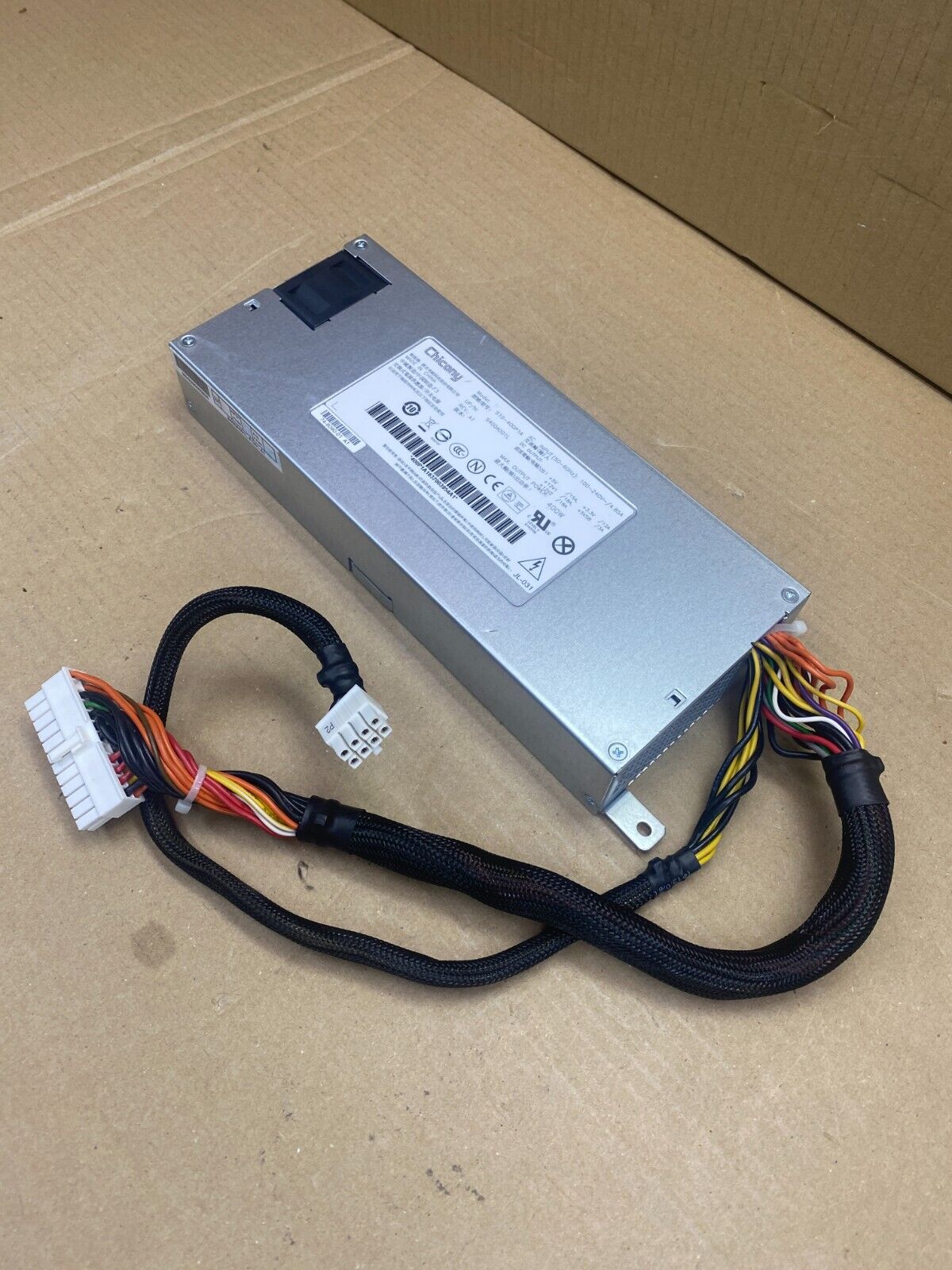 Industrial Power Supply 400W Chicony S10-400P1A Ethernet Module Rack-Mount