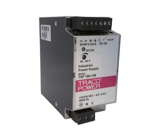 Industrial Power Supply TRACO TSP 180-148 180W 48V DC DIN-Rail Mount