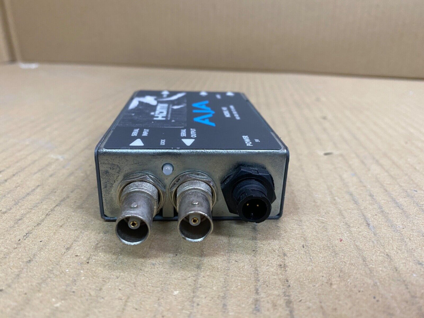 Broadcast SDI to HDMI Converter 8-Channel Audio AJA HI5 1080p Support