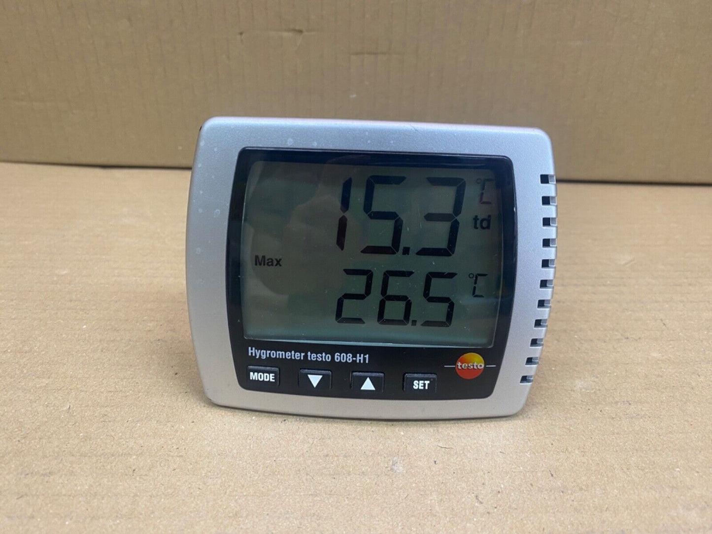 Humidity Temperature Monitor Testo 608-H1 Thermohygrometer for Labs Offices