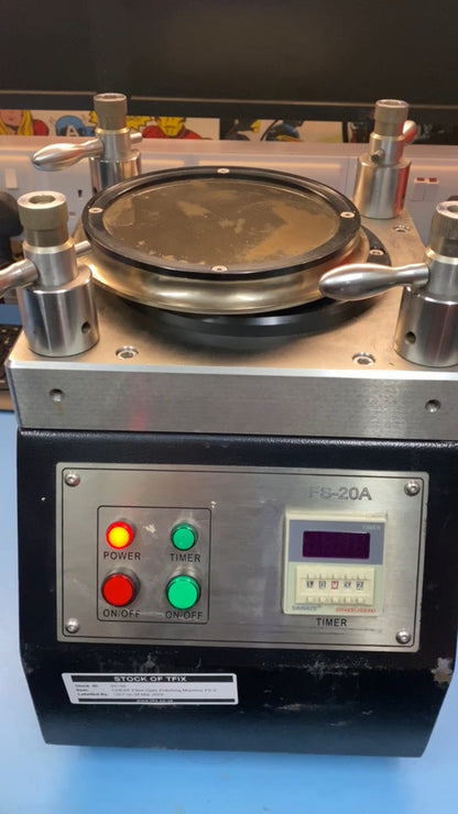 Professional Fiber Optic Polishing Machine FS-20A 40 Connectors 2100GBP