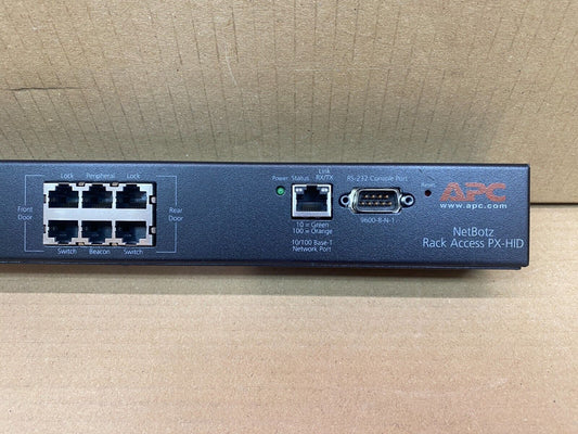 Rack Access Security Control System, APC NetBotz PX-HID AP9361, Ethernet