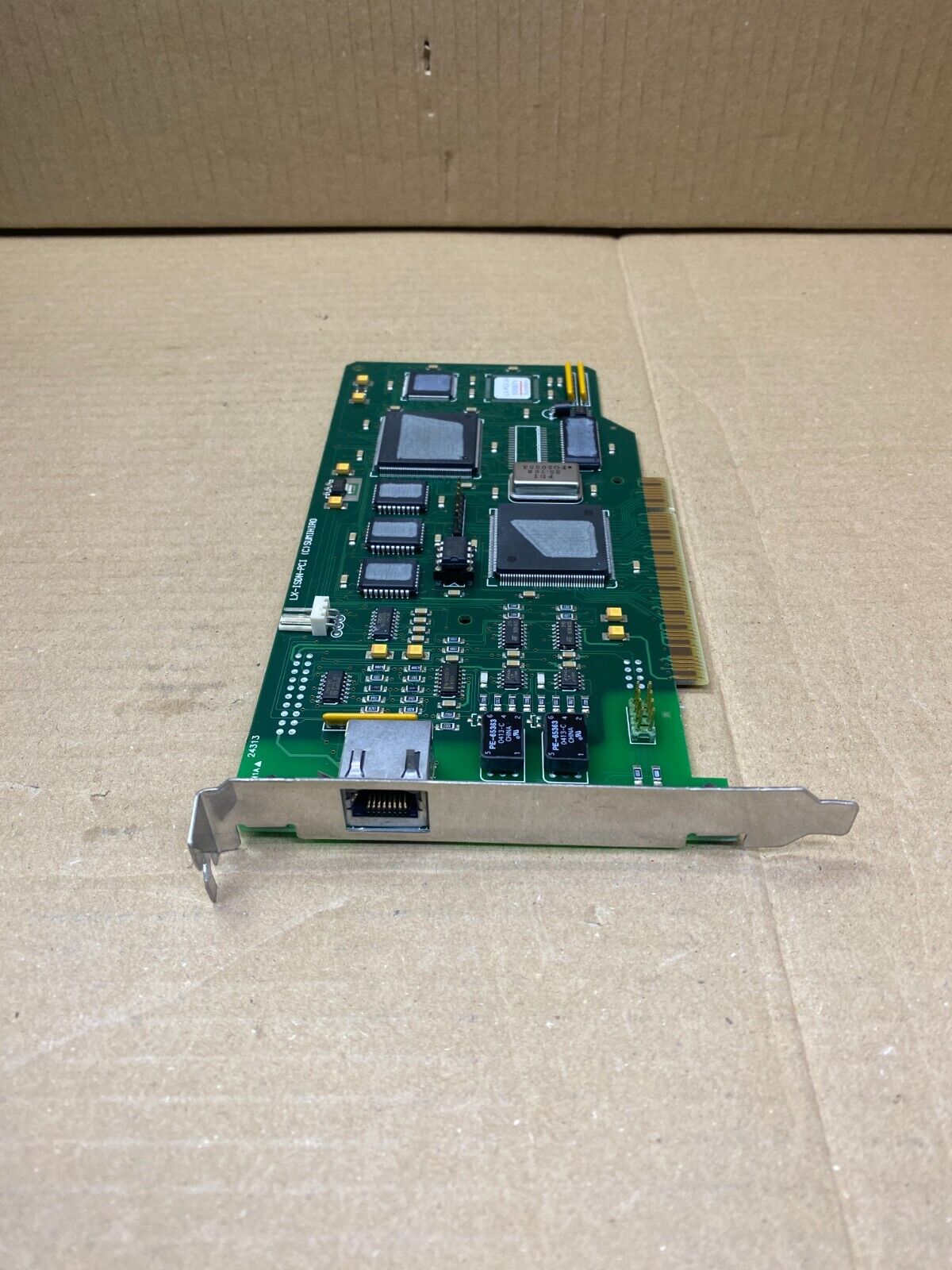 Industrial PCI ISDN Card Optilogix PRI-04-OEM 0460431 LX-ISDN-PCI