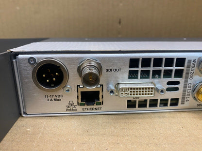 Broadcast Video Audio Rasterizer Tektronix WVR5200 SDI HD-SDI Ethernet USB