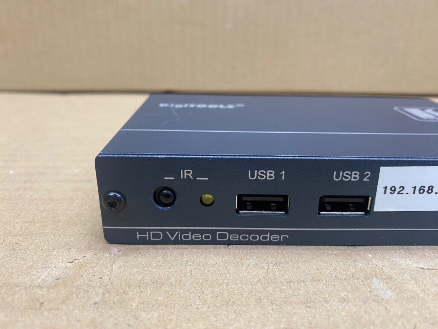 Professional 4K60 AV over IP Decoder Kramer KDS-DEC4 HDMI Ethernet USB