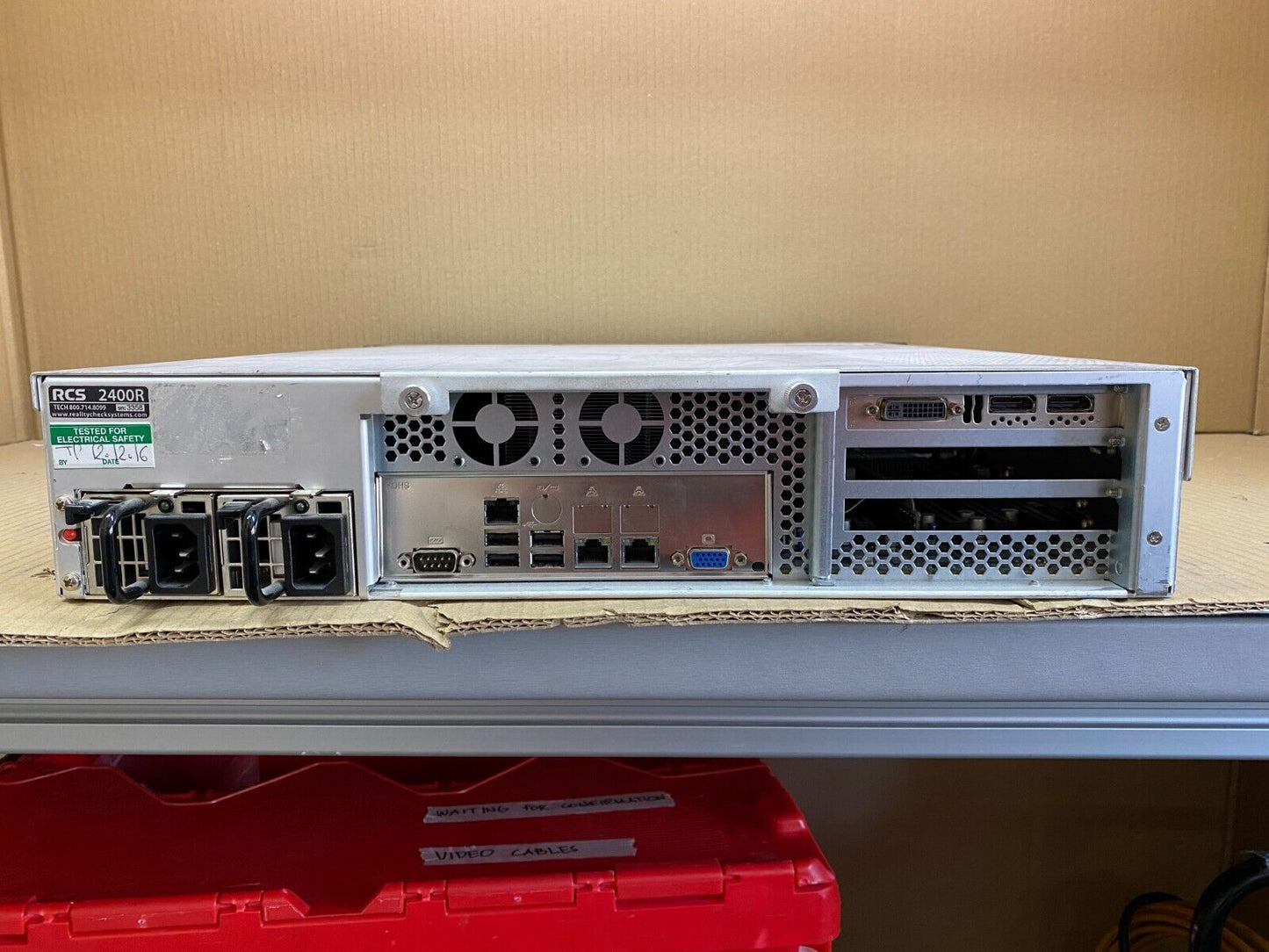 Professional Rackmount Server, Dual 6-Core Xeon, 32GB RAM, 2x160GB SSD, Quadro