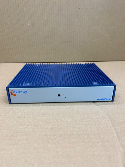 Broadcast UHD Set-Top Box 4K HDR PoE Exterity AVPLY-M9400 Ethernet