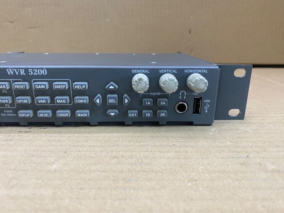 Broadcast HD/SD Rasteriser Tektronix WVR 5200 SDI 1080p Rack-Mount