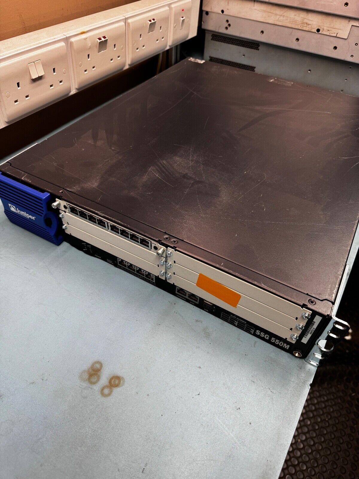 Secure Services Firewall VPN, Juniper SSG 550M, Ethernet Connectivity