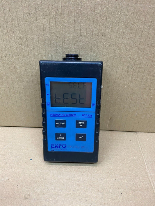 Professional Fiber Optic Power Meter EXFO FOT-20A 850/1300 nm, Testing Tool
