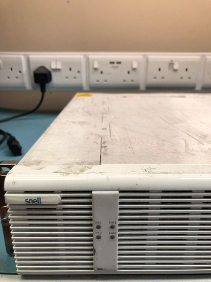 Snell Vega 200 8-Slot Broadcast Router Rackmount Configurable I/O Used