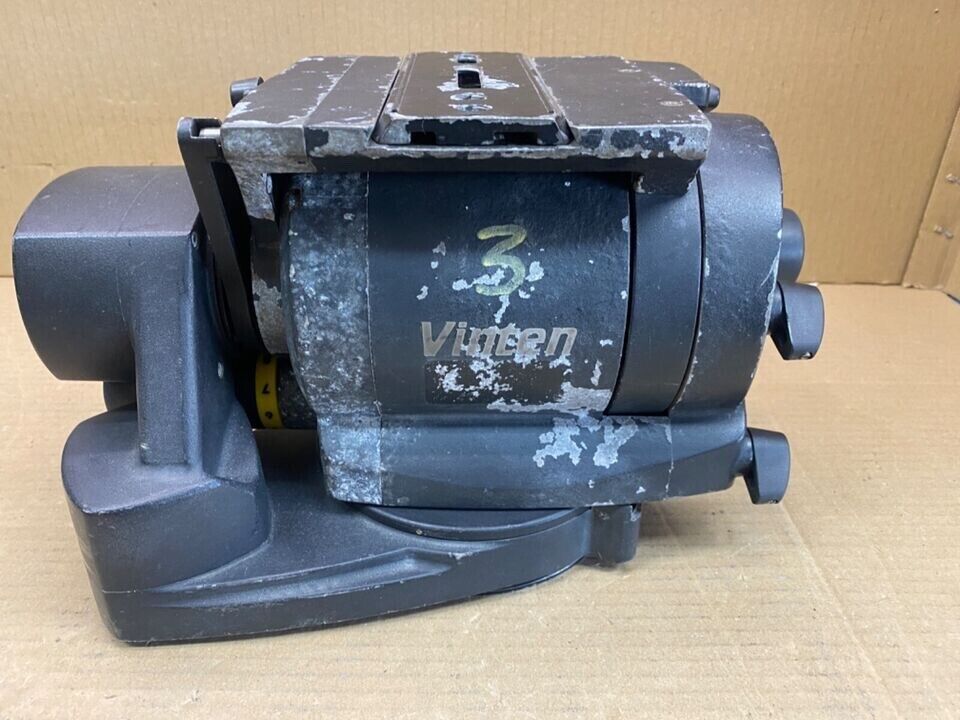 Professional Fluid Head Vinten Vision 250E Encoder VR AR 33kg Payload
