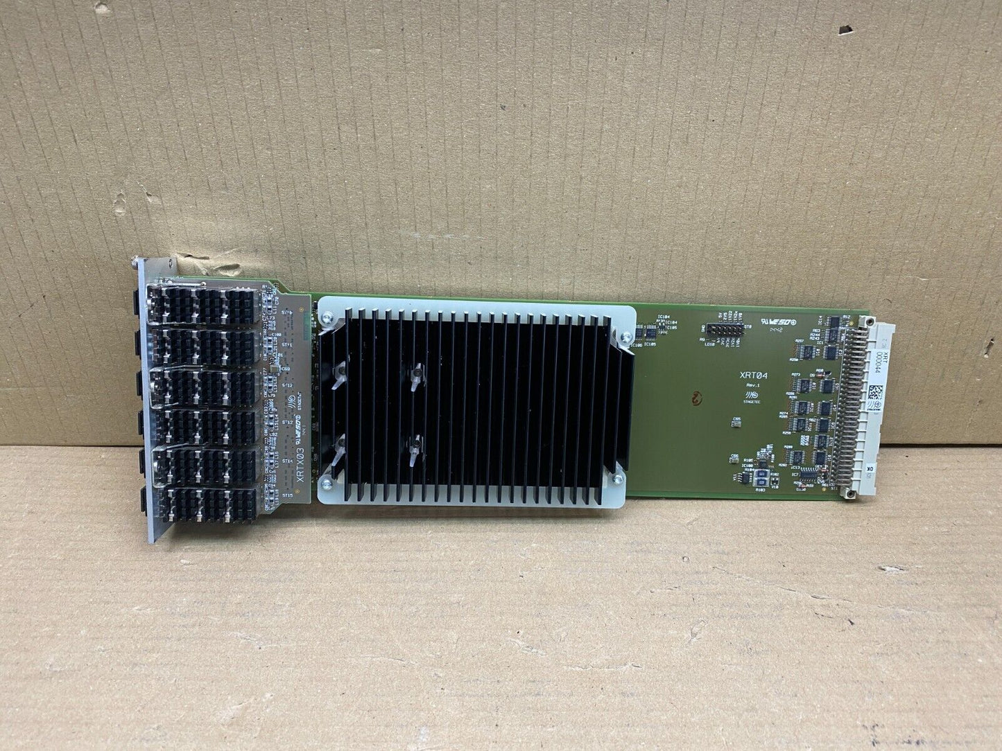 STAGETEC Nexus XRT XRTX03 Router Card Module - Pulled from Working Unit