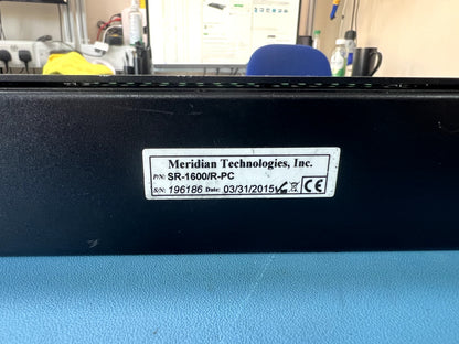 Server Meridian SR-1600 1U Hot-Swappable Rack-Mount Ethernet 1080p