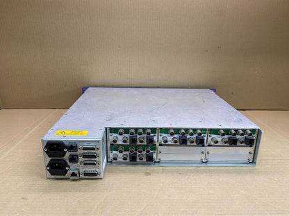Crystal Vision Indigo 2 2U Rack Frame Dual PSU Hot-Swap 12-Card - Used