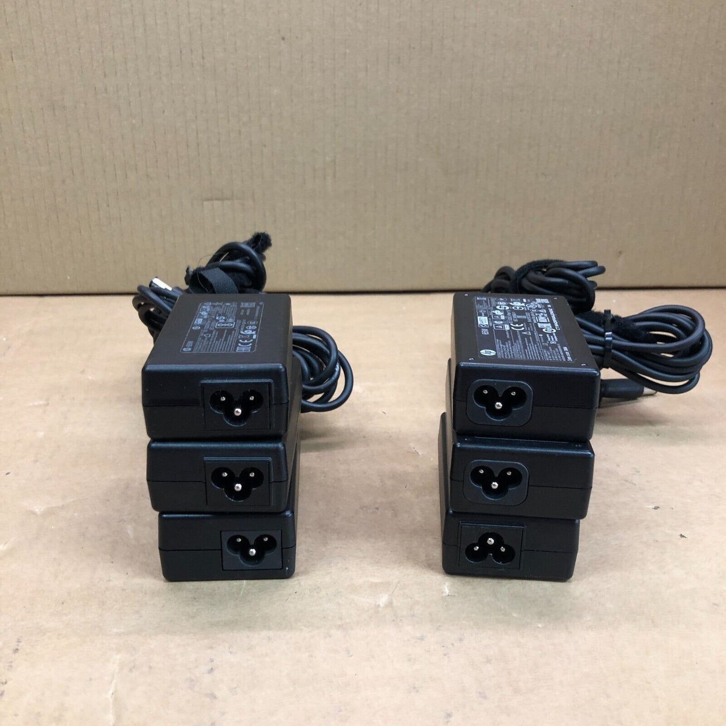HP Genuine 65W TPN-LA16 Laptop Adapter Charger 6 Pack AC Supply Kit