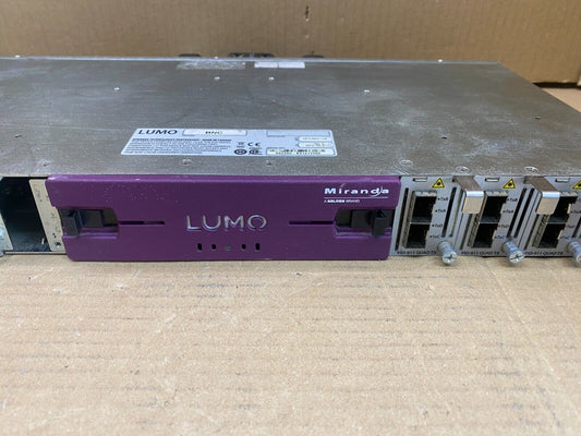 Broadcast Housing Frame Miranda Lumo-BNC Power Supply 1080p Rack-Mount