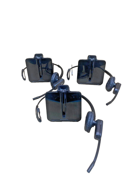 Plantronics C054A Wireless Headset 3-Pack Bluetooth Hands-Free, 100m Range