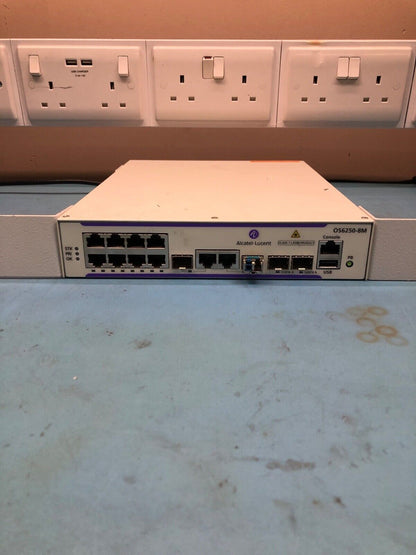 Gigabit Ethernet Switch Alcatel-Lucent OmniSwitch OS6250-8M, Network Ready