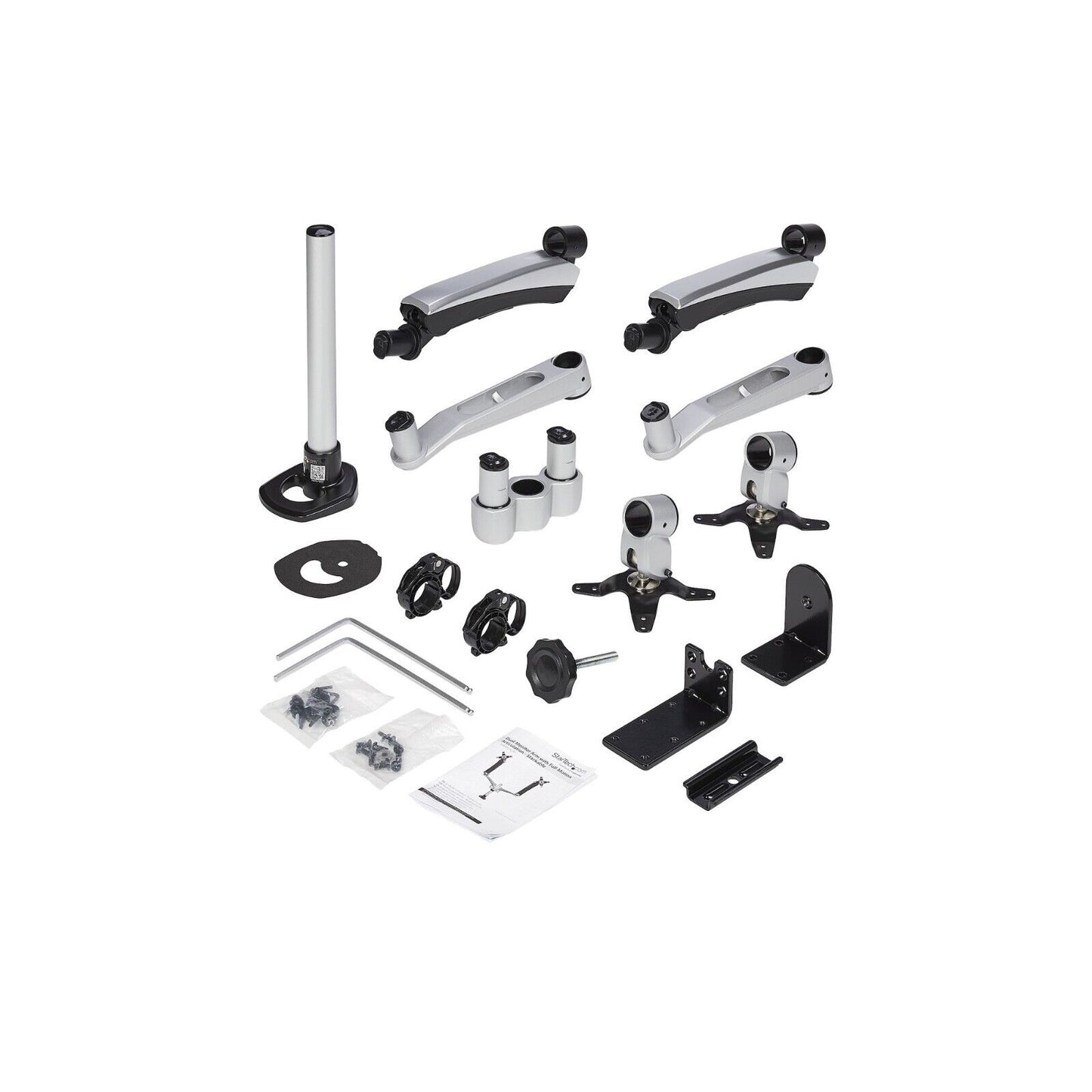 StarTech Full-Motion Articulating Desk Monitor Arm, Stackable Design