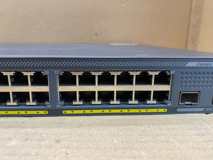 Enterprise Gigabit PoE+ Switch, Cisco Catalyst WS-C2960X-48FPD-L, 48 Ports